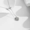womens silver necklace